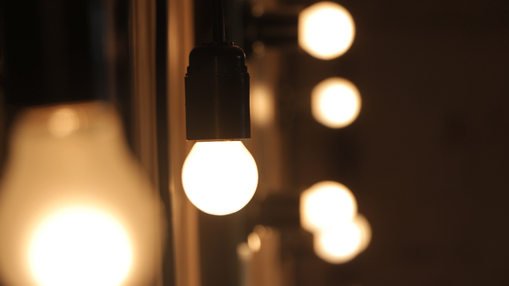 LED bulbs in action in commercial property with VEU rebates after applying through AERA